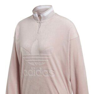 ADIDAS Original BNWOT Ice Purple Velvour Xsmall Pullover Quarter Zip